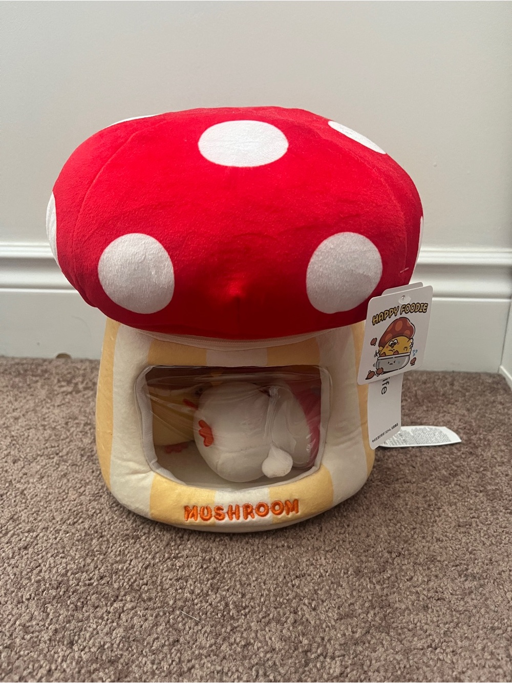 Plush Mushroom House